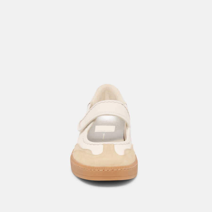 nanet sneakers elfenbein multi leder