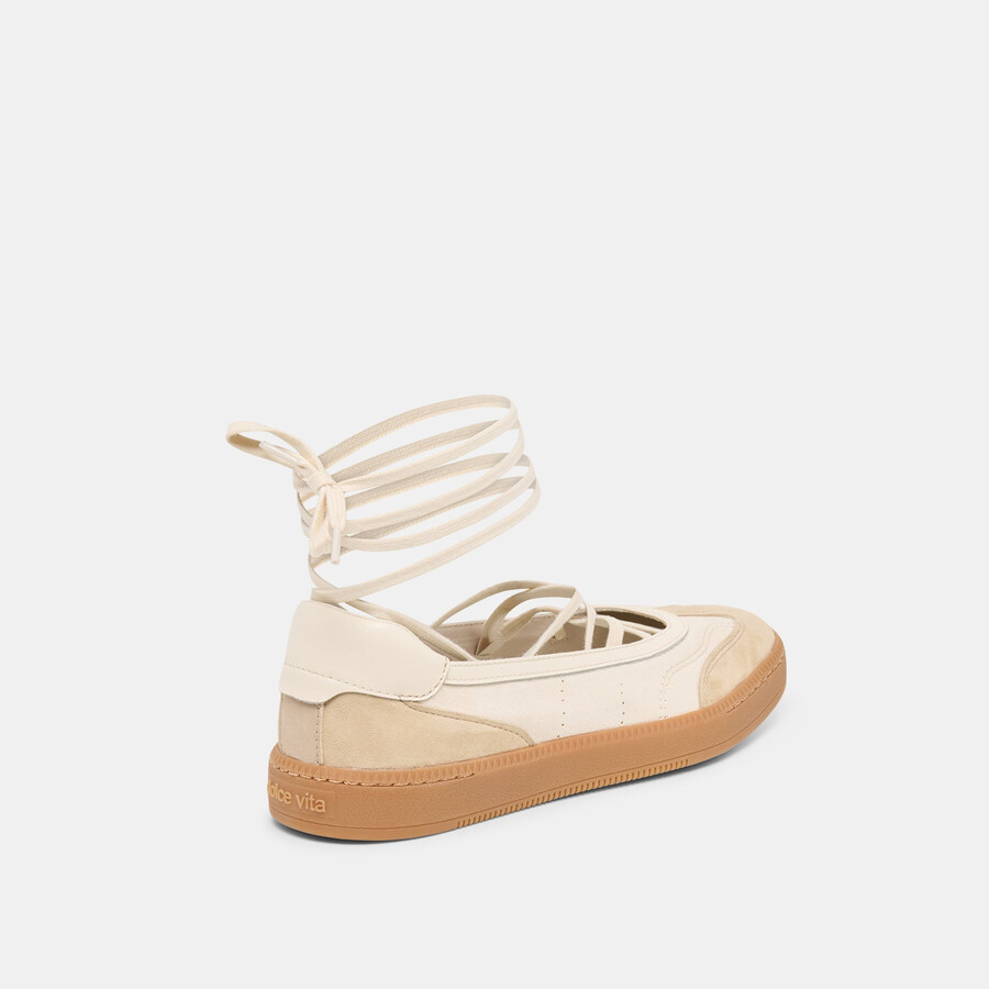 nyomie sneakers elfenbein multi leder