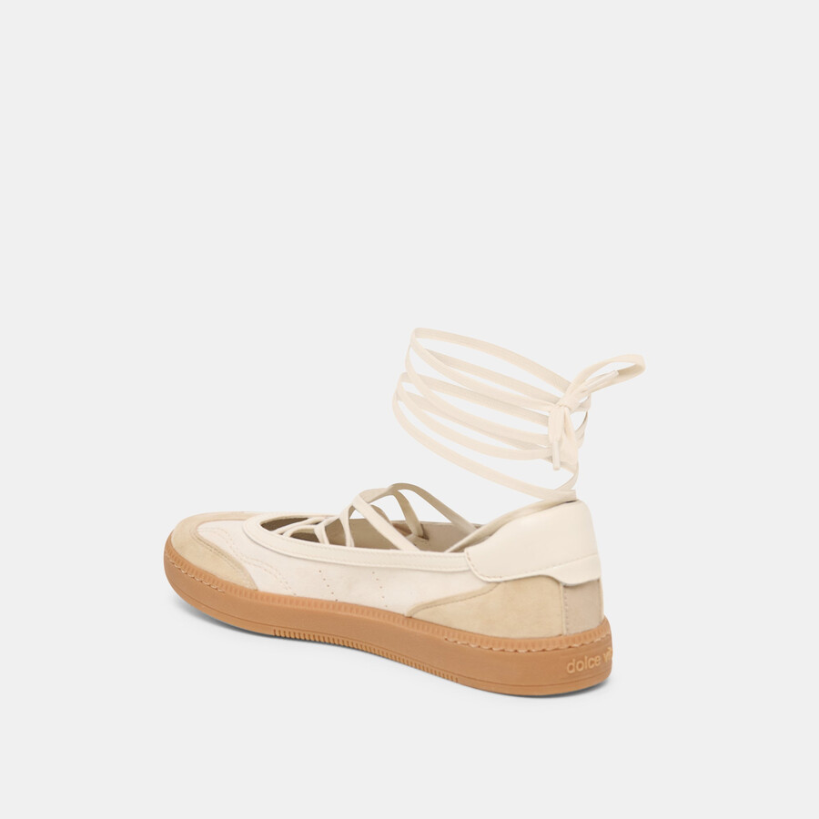 nyomie sneakers elfenbein multi leder