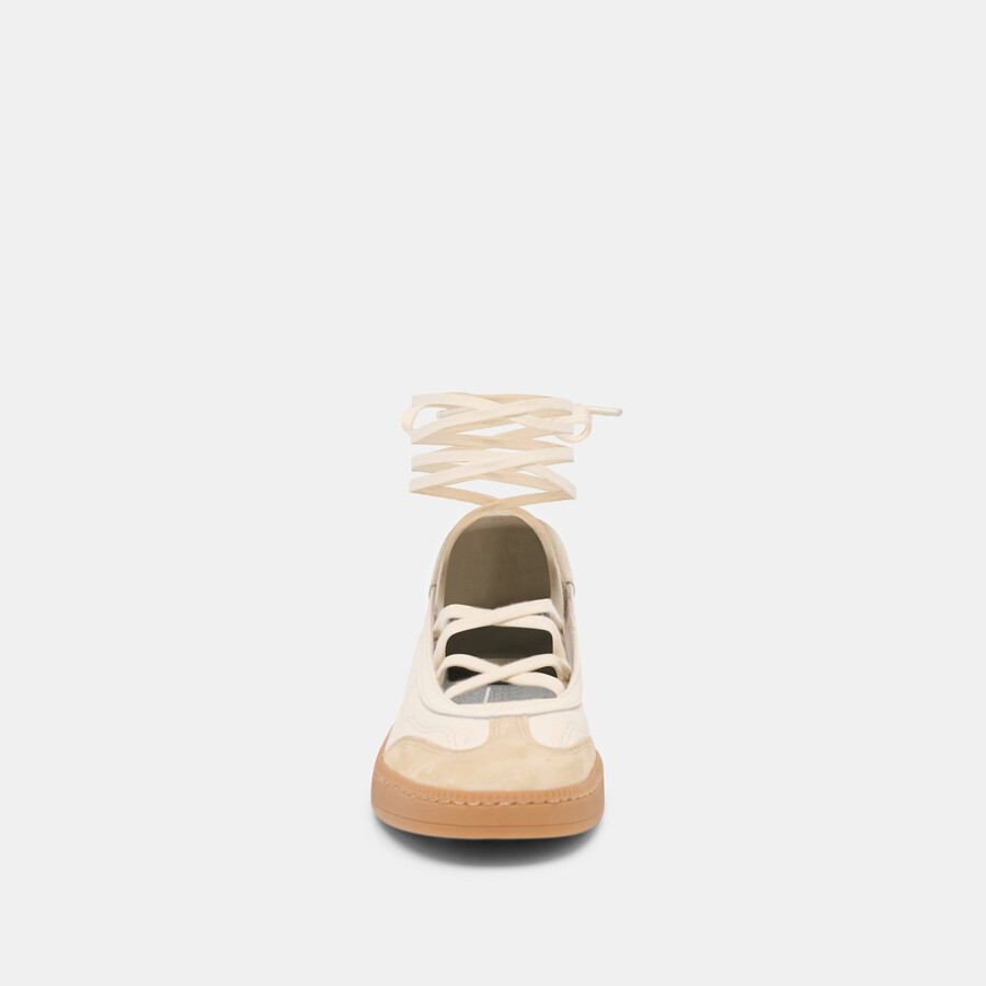 nyomie sneakers elfenbein multi leder