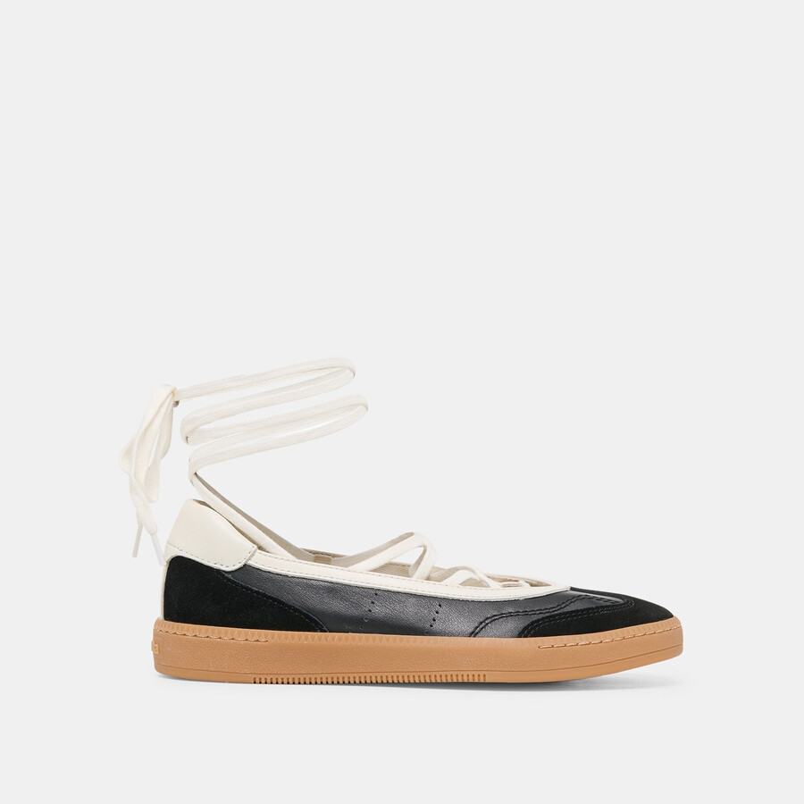 nyomie sneakers schwarzes leder