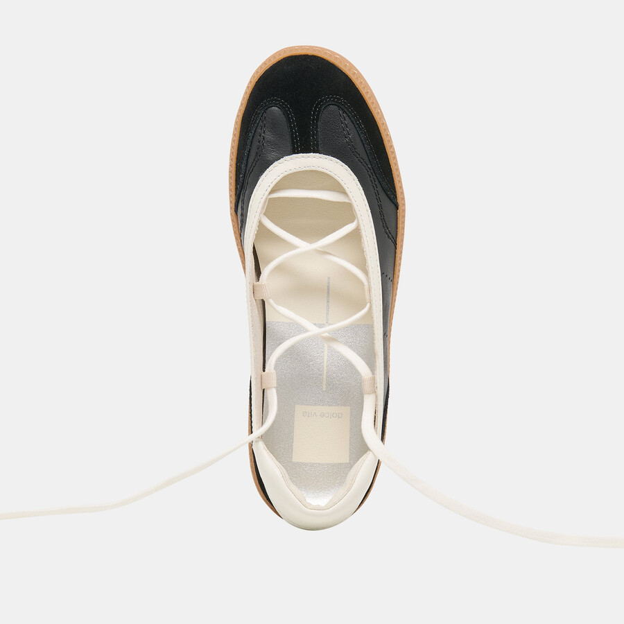 nyomie sneakers schwarzes leder