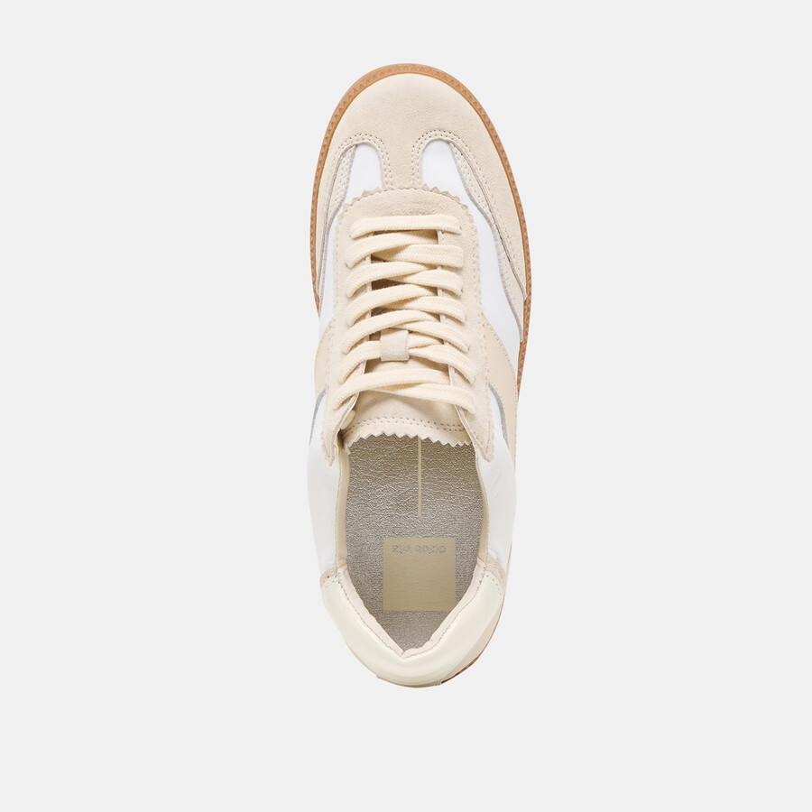 notice sneakers white dune nylon