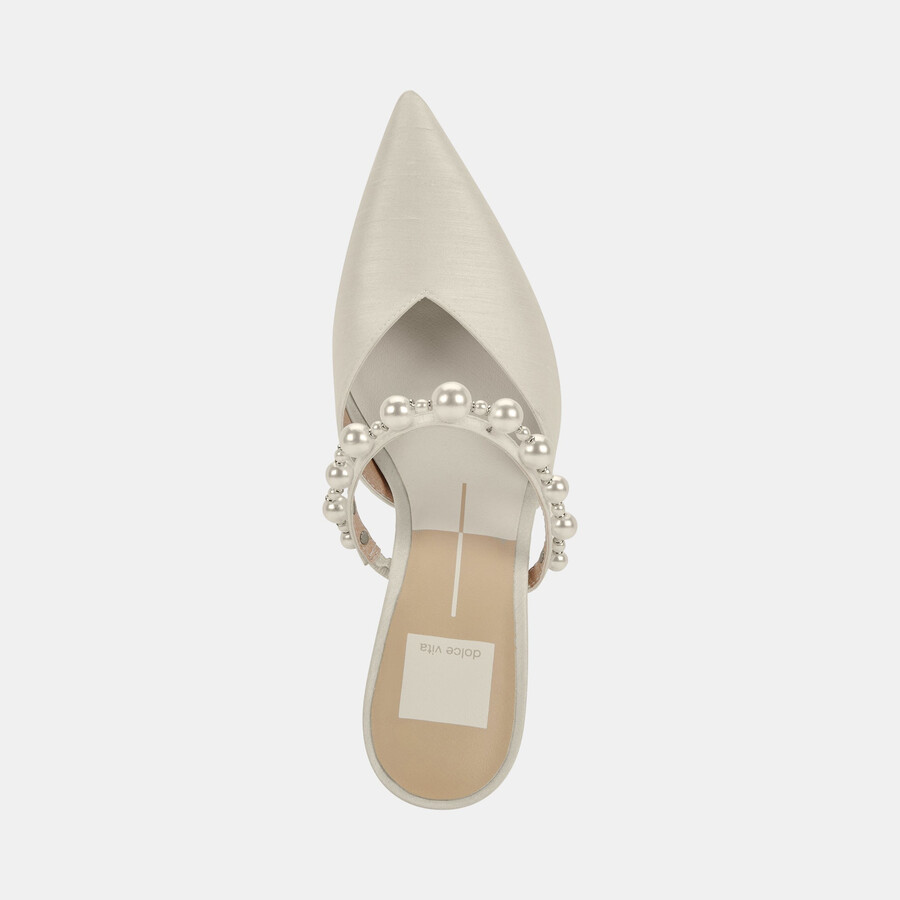 kanika pearl heels vanilleseide