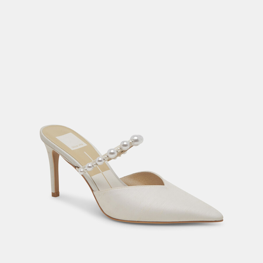 kanika pearl heels vanilleseide