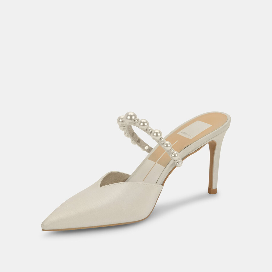kanika pearl heels vanilleseide