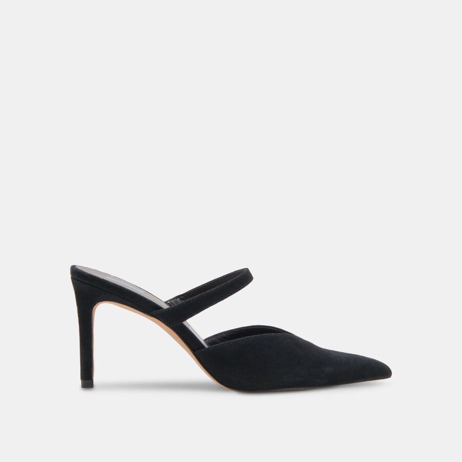 kanika heels onyx wildleder