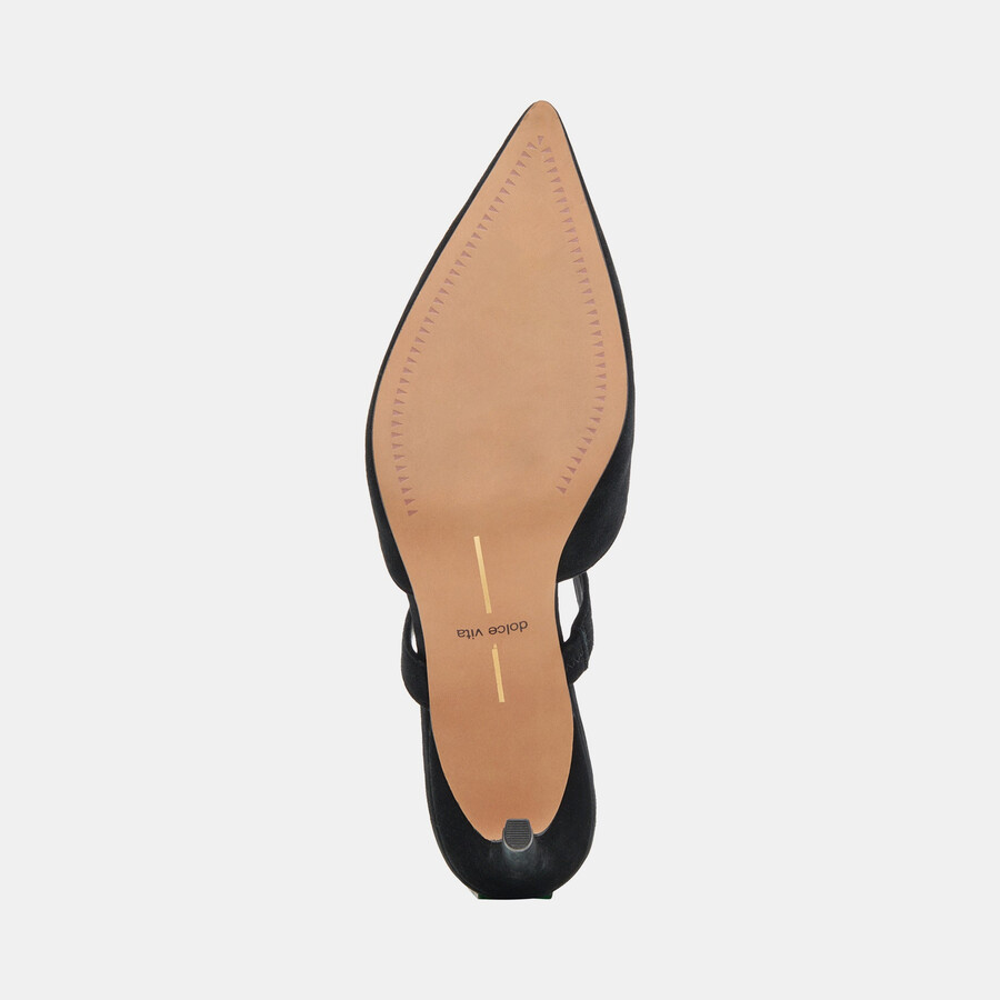 kanika heels onyx wildleder