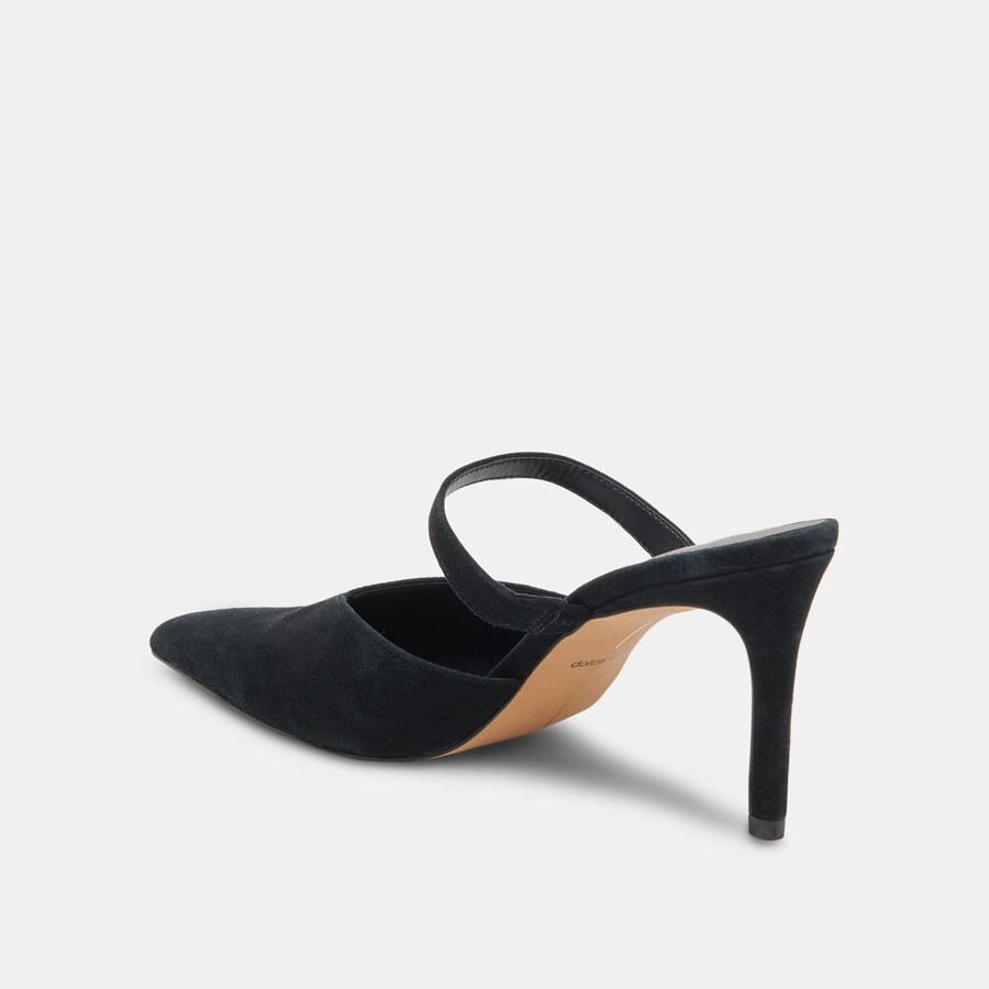 kanika heels onyx wildleder