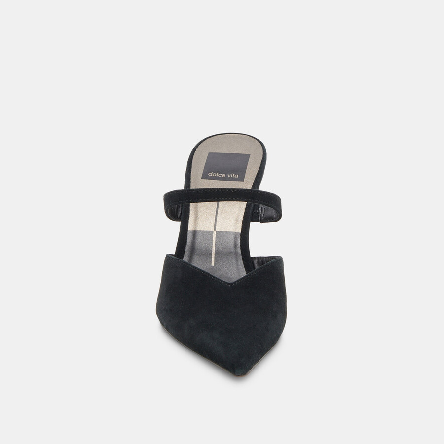 kanika heels onyx wildleder