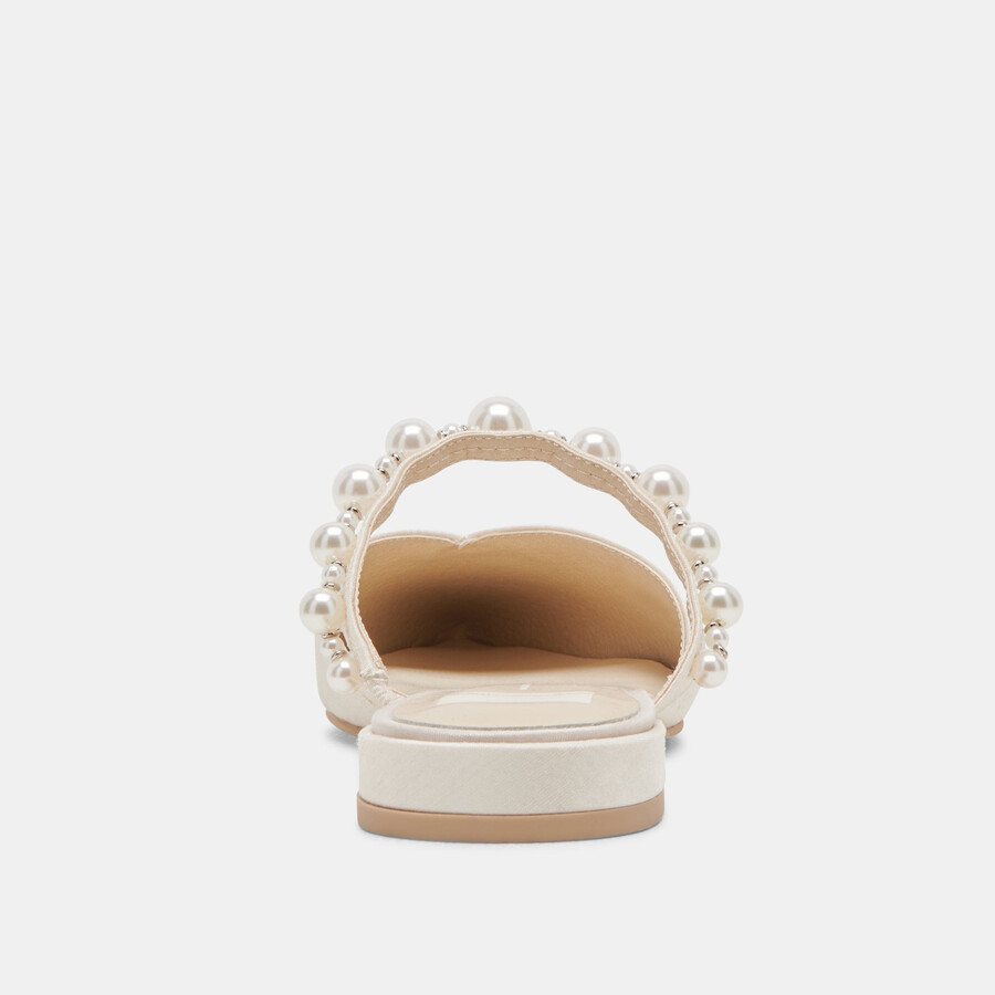 kanika pearl flats vanilleperlen