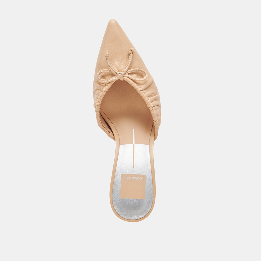 kairi heels aus französischem vanilleleder