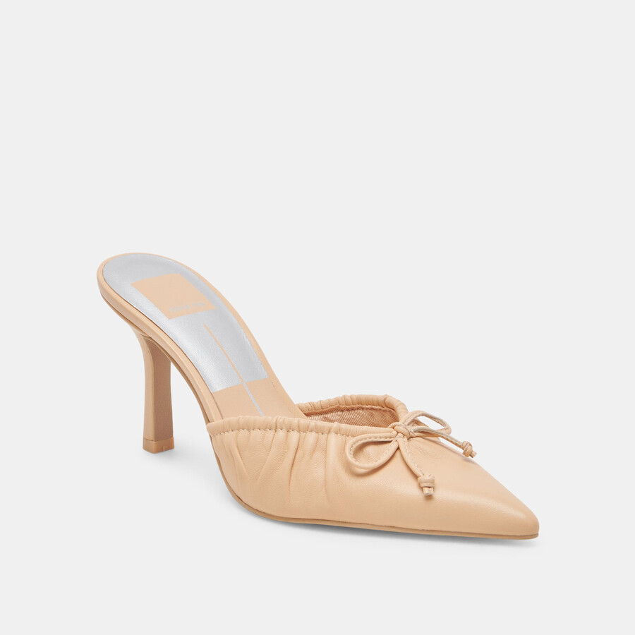 kairi heels aus französischem vanilleleder