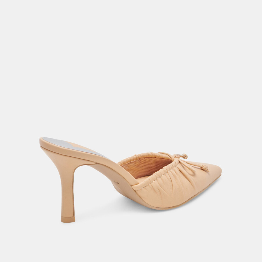 kairi heels aus französischem vanilleleder