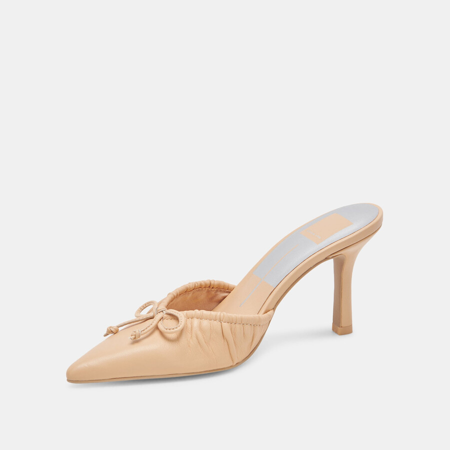 kairi heels aus französischem vanilleleder