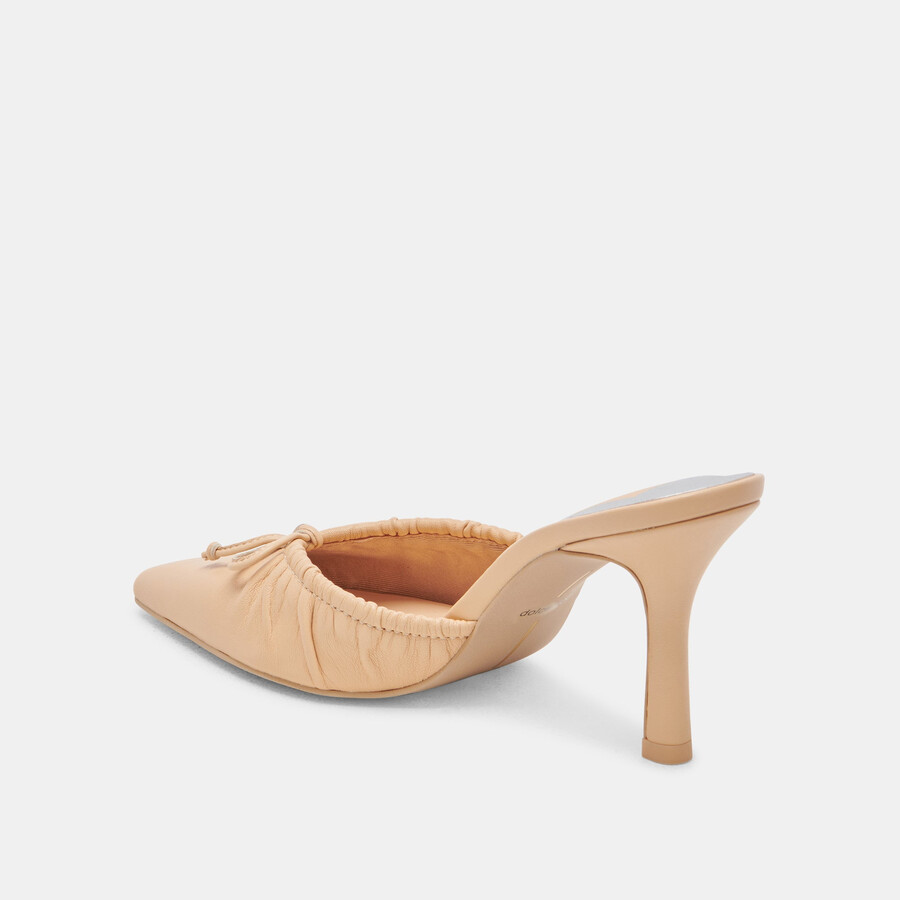 kairi heels aus französischem vanilleleder