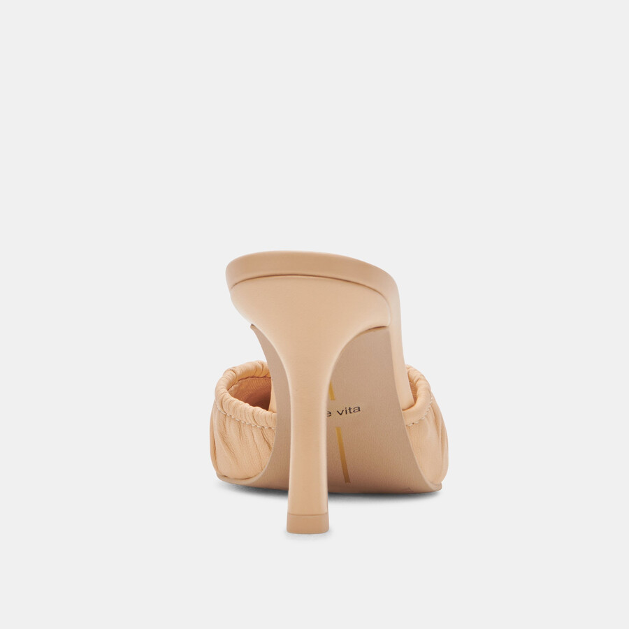 kairi heels aus französischem vanilleleder