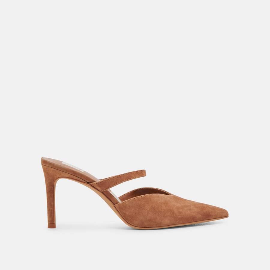 kanika heels pecan wildleder