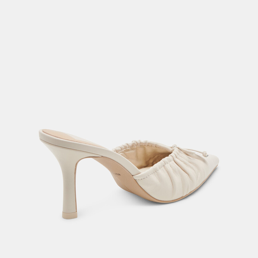 kairi heels elfenbein crinkle lackleder