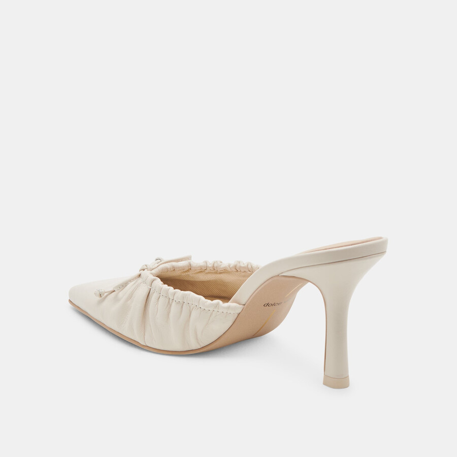 kairi heels elfenbein crinkle lackleder