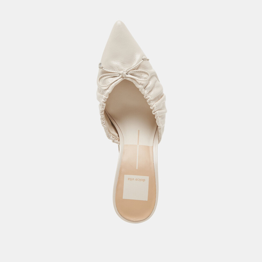 kairi heels elfenbein crinkle lackleder