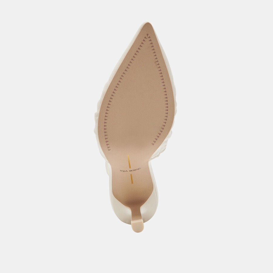 kairi heels elfenbein crinkle lackleder