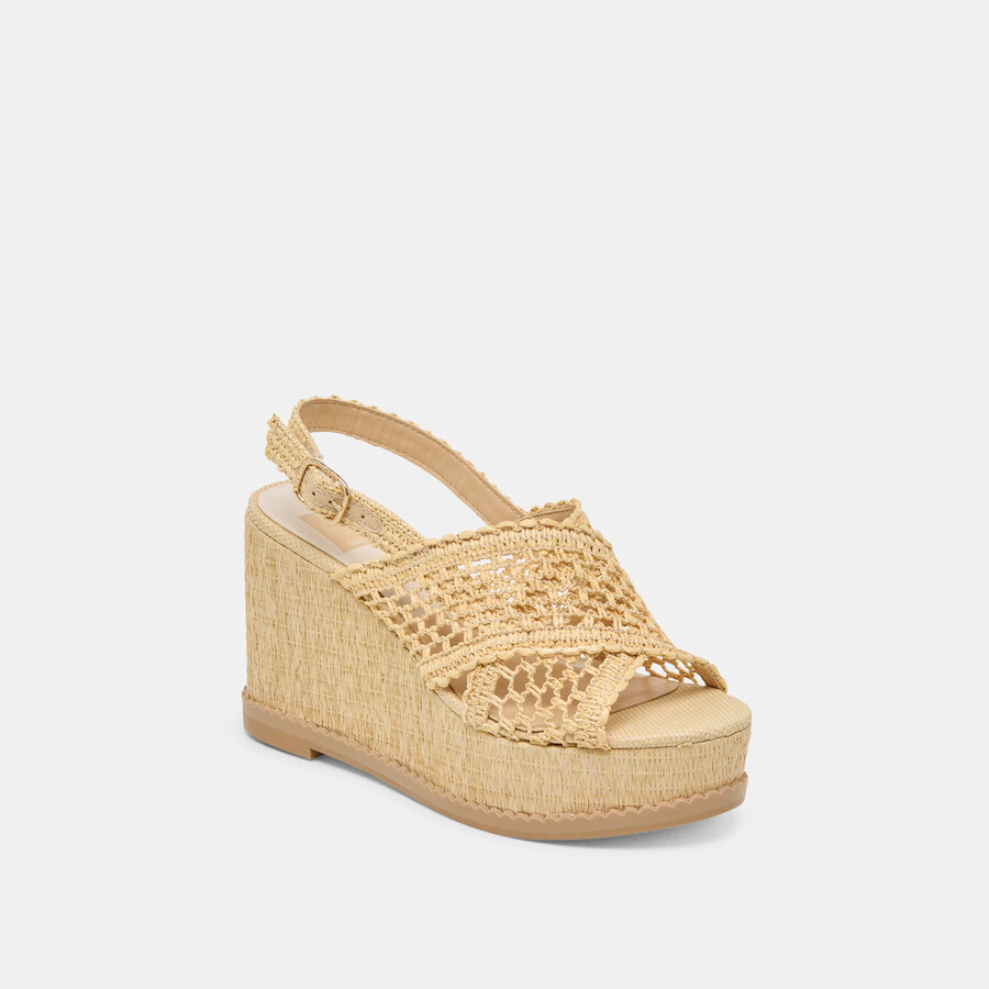 dexler keile hell natur gewebtes raffia