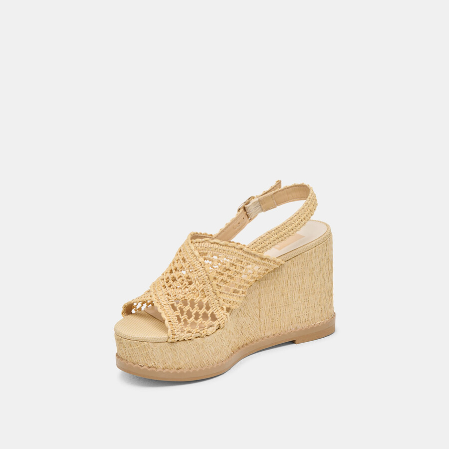 dexler keile hell natur gewebtes raffia