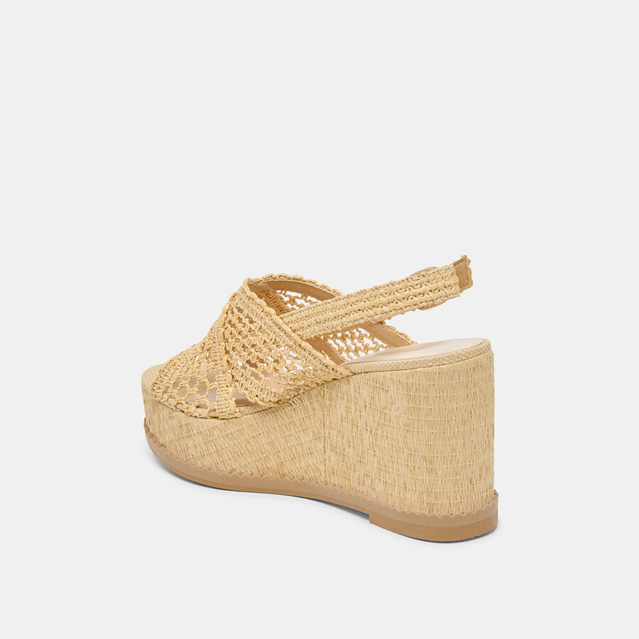 dexler keile hell natur gewebtes raffia