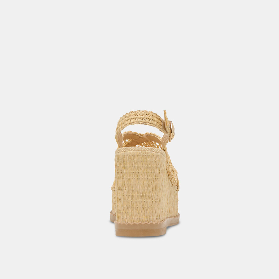 dexler keile hell natur gewebtes raffia