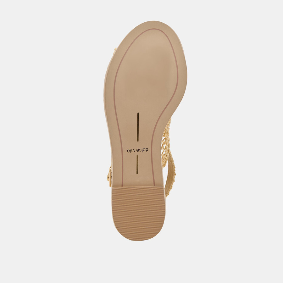 dexler keile hell natur gewebtes raffia