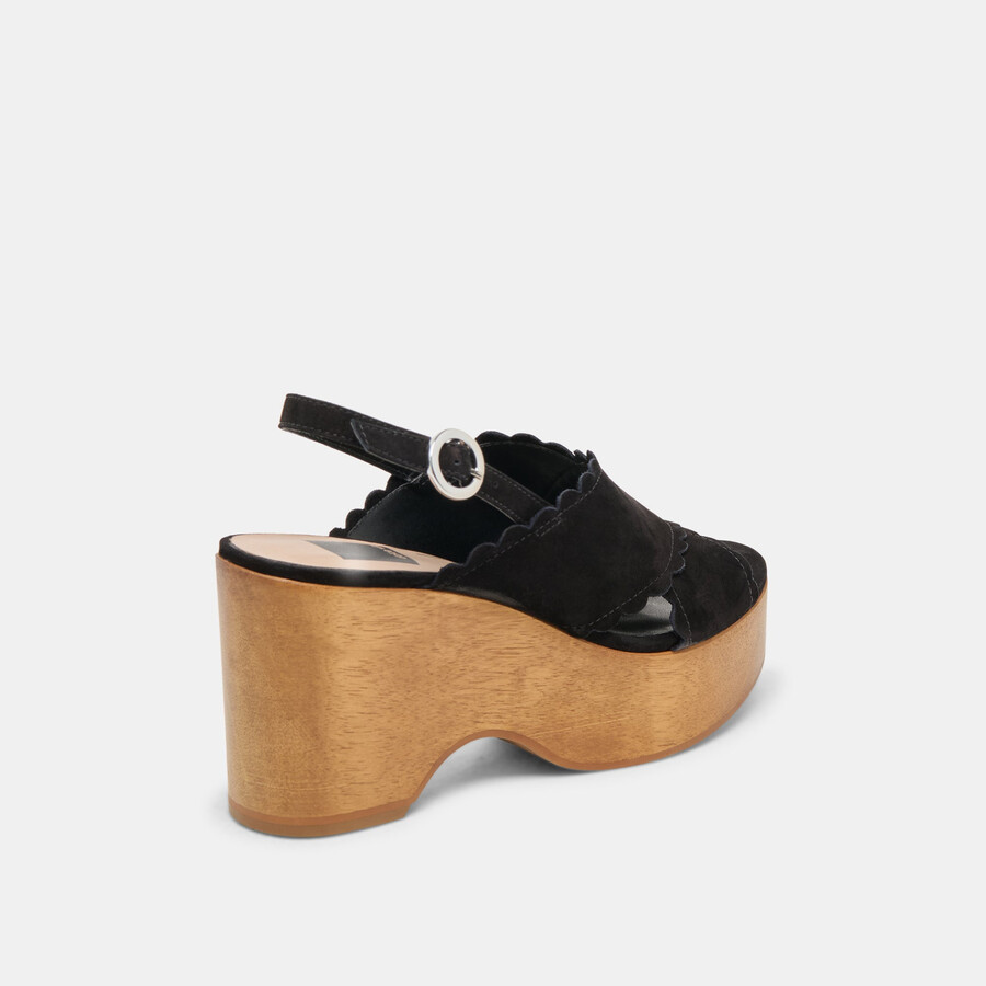 dilion wedges schwarzes nubuk
