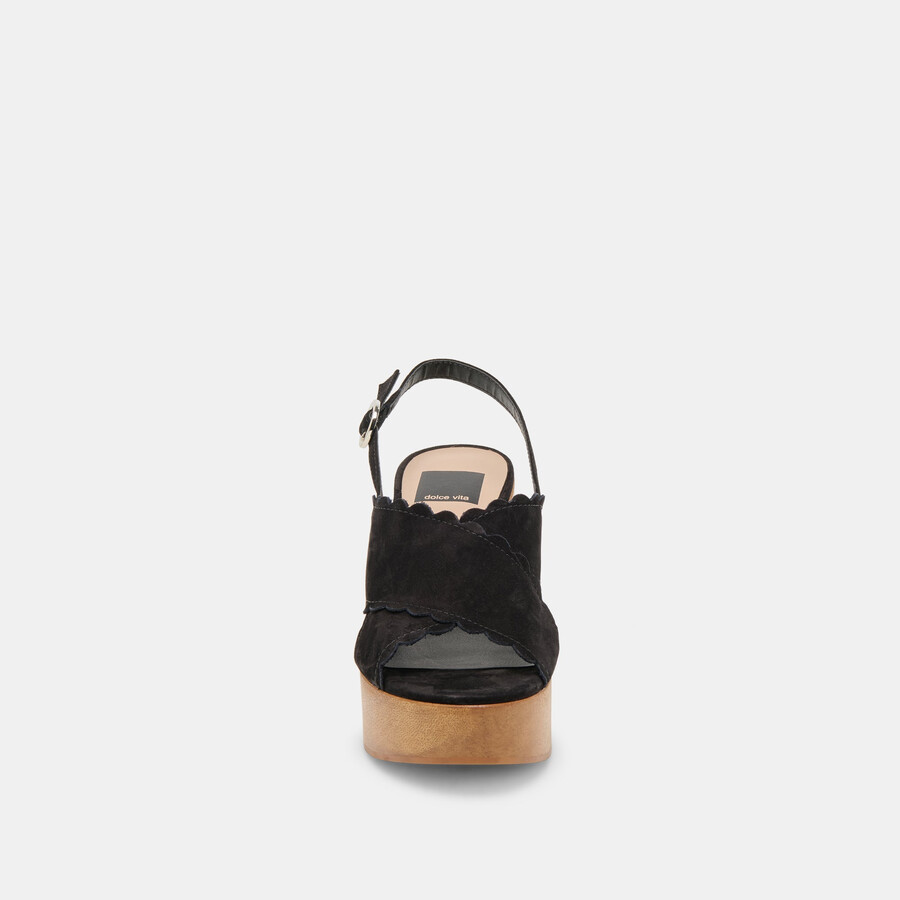 dilion wedges schwarzes nubuk