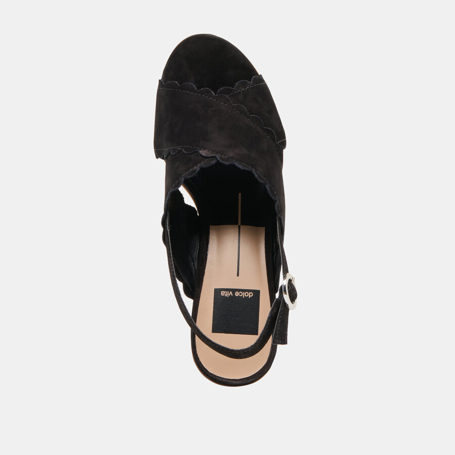 dilion wedges schwarzes nubuk