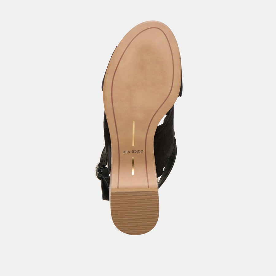 dilion wedges schwarzes nubuk
