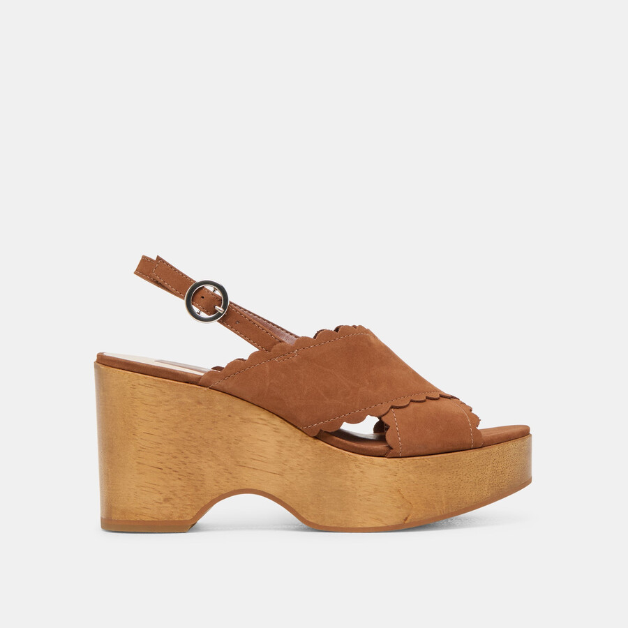 dilion wedges dark saddle nubuk
