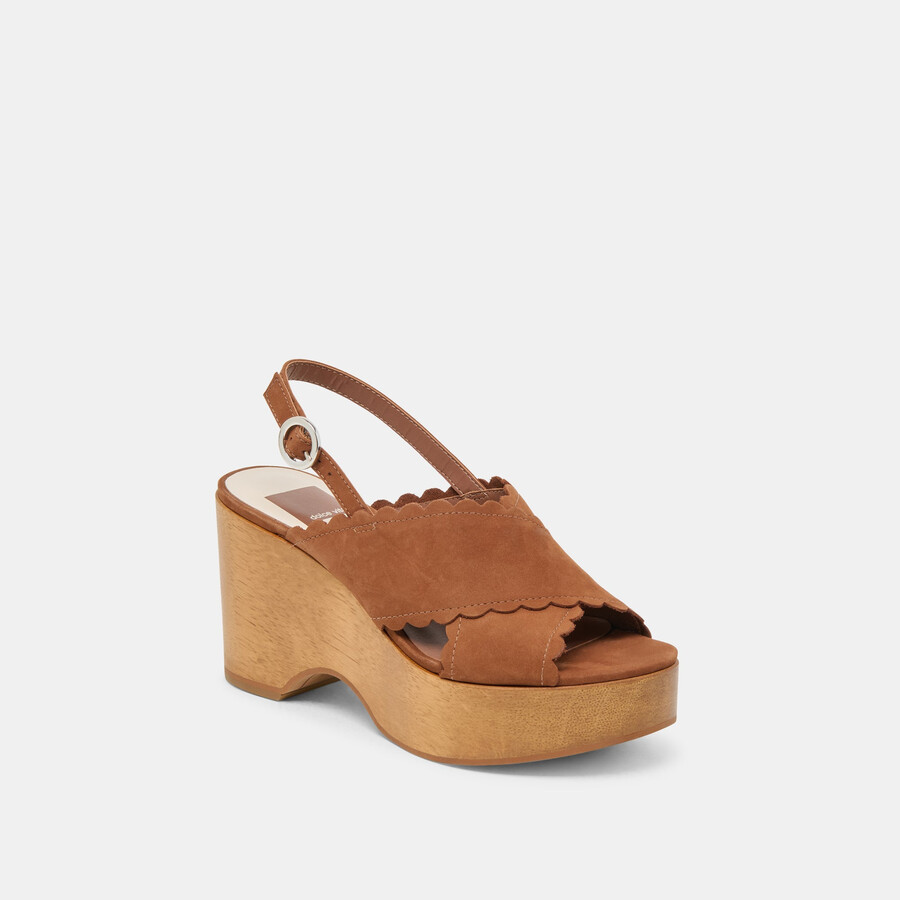 dilion wedges dark saddle nubuk