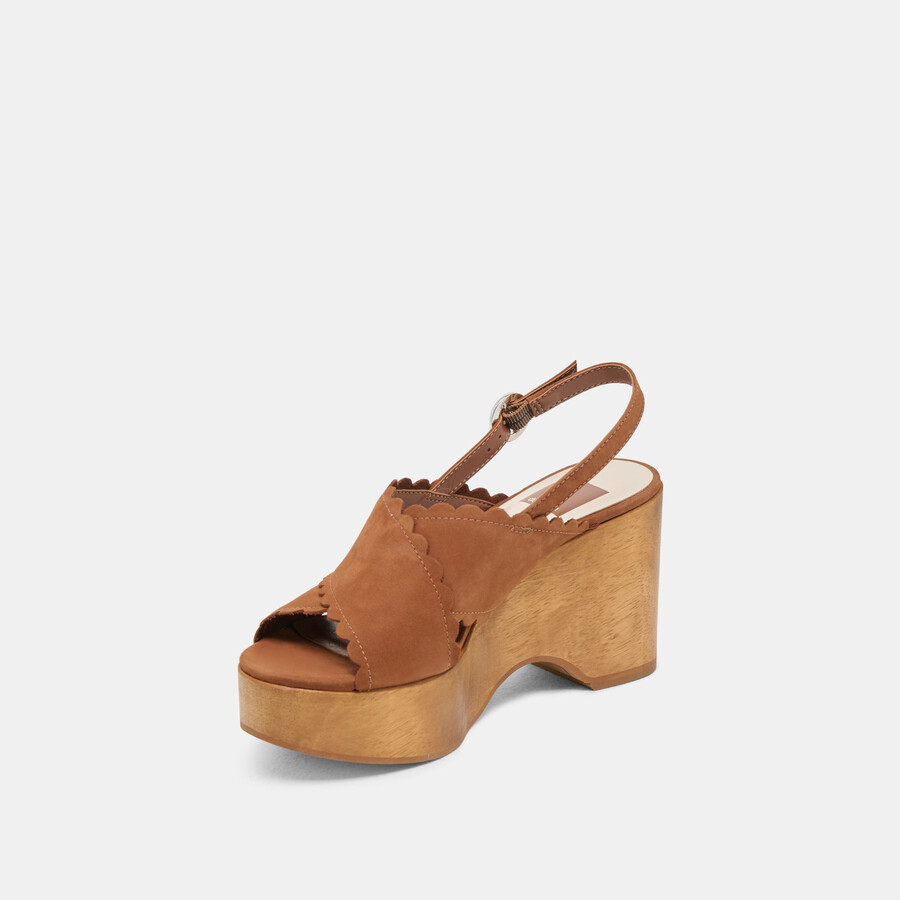 dilion wedges dark saddle nubuk
