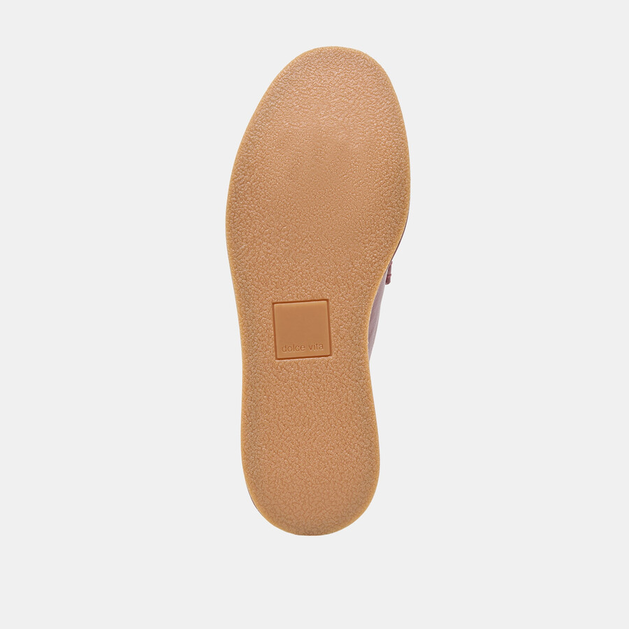 dorrel loafer bordeauxrotes leder